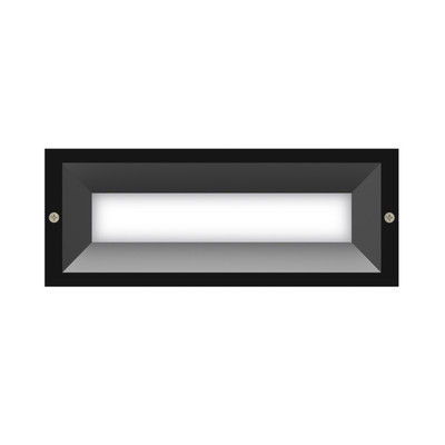 Brisbane Grey Tricolour LED Wall Light with Frosted Diffuser