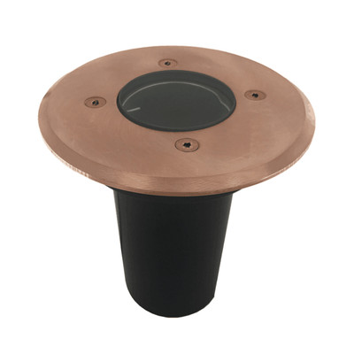 Outdoor Round Copper Inground Up Light