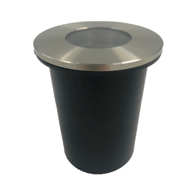 Round Steel Wall and Inground Light