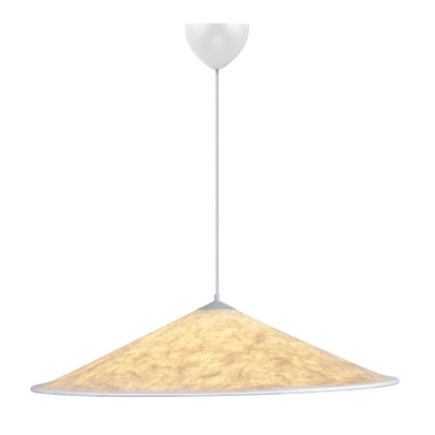 Hill White Modern Japandi Pendant