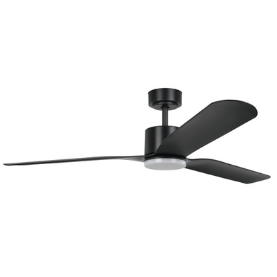 Iluka Black DC Ceiling Fan with Light