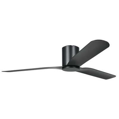 Iluka Hugger Black DC Ceiling Fan