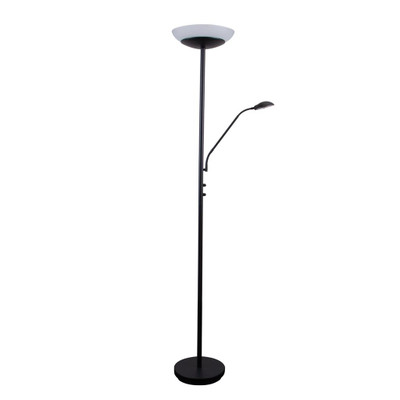Eden Black Mother and Child Floor Lamp