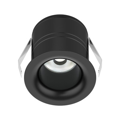 Pico 7W Tri Colour Dali Black Recessed LED Downlight