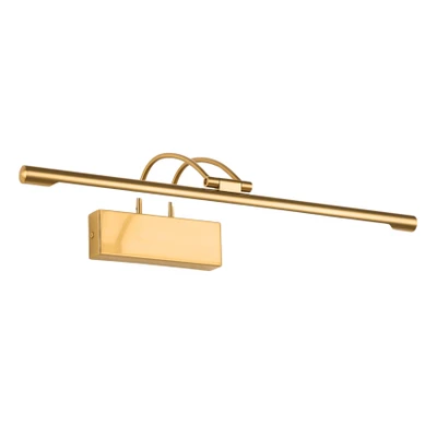 Slimline Brass Picture Wall Light