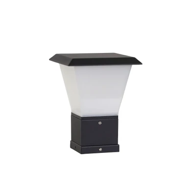 Phoebe Black Outdoor Pillar Light
