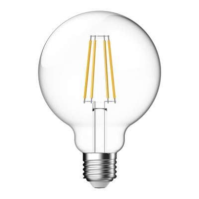 7.5W Round Clear Warm White E27 G95 LED Bulb