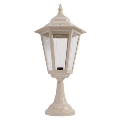 Turin Beige Coach Pillar Light