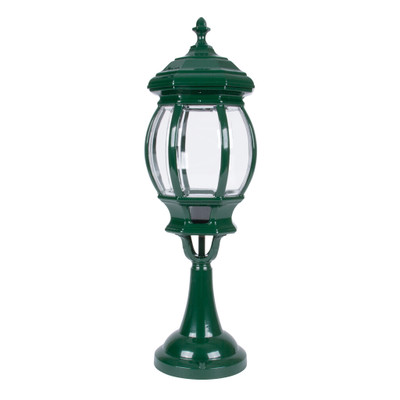 Vienna Green Lantern Pillar Light