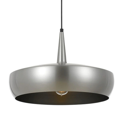Saba Nickel Silver Disc Drum Pendant