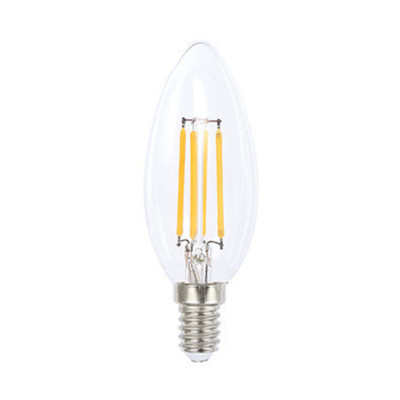 6W Clear Filament Candle Warm White E12 LED Bulb