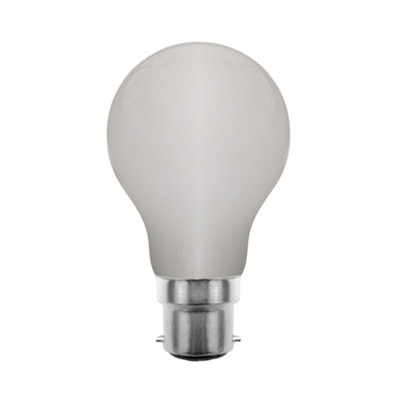 8W GLS Dimmable Opal Cool Daylight B22 LED Bulb