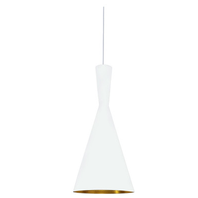 Urban Narrow Pendant Light - White