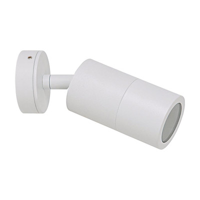 Shadow White Adjustable Exterior Wall Light