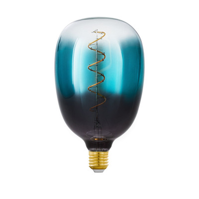 4W T120 Dimmable Blue Ombre Warm White E27 LED Bulb