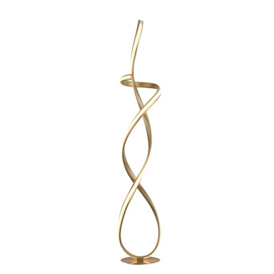 Ainhoa Curvy Gold LED Floor Lamp