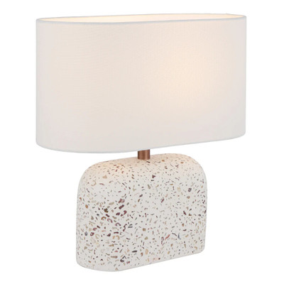Regalado White Terrazzo Table Lamp