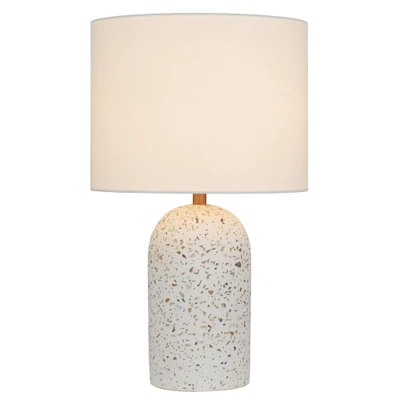 Foucault White Terrazzo Table Lamp