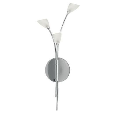 Xandra Satin Chrome Decorative Wall Light