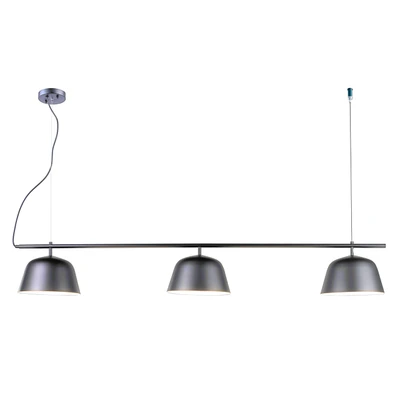 Rail 3 Light Grey Suspension Light