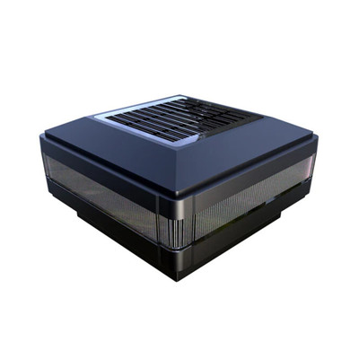 ABS Resin Solar-Powered Black FTYP Post Top
