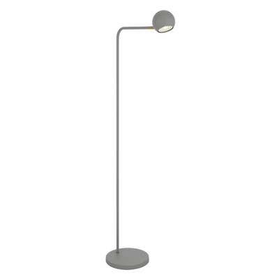 Jena Rotatable Head Grey Floor Lamp