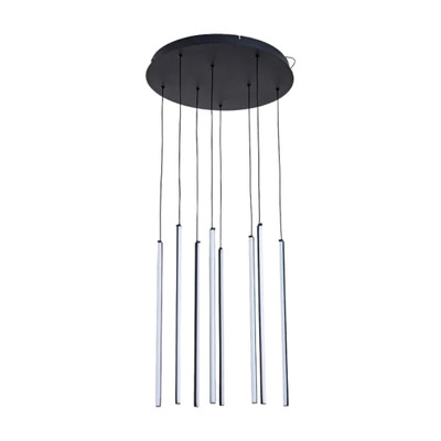 Colline Black Drop CCT LED Cluster Pendant