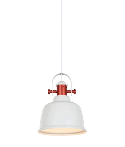 Bell Ring Pendant Light - Matte White