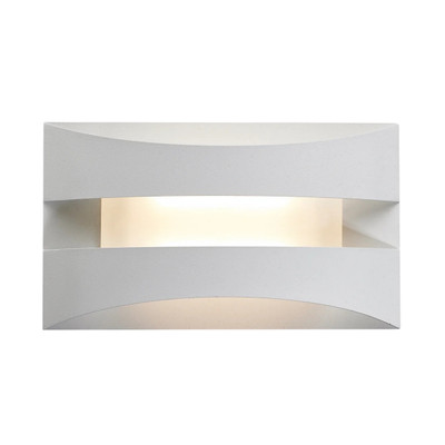 Carolina Dimmable 3CCT LED White Up Down Wall Light
