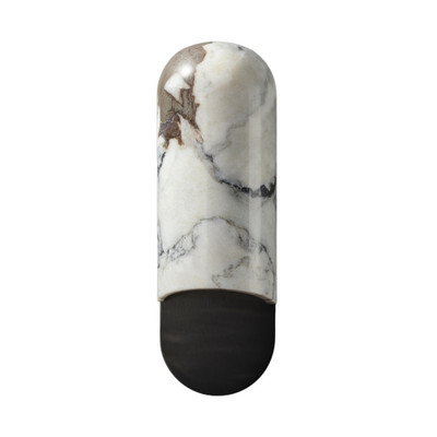 Hades Gun Black Marble Decorative Wall Light