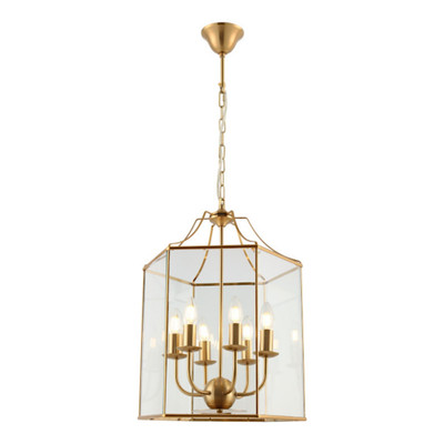Arcadia Gold 6 Light Pendant