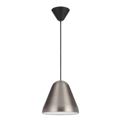 Hara Nickel Cone Scandinavian Pendant Light