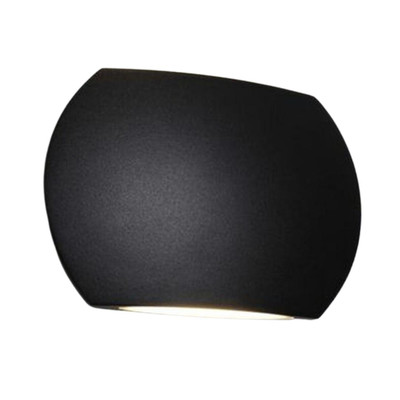 Reno LED Exterior Wall Light - Black