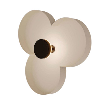 Oket Decorative White Flower Wall Light