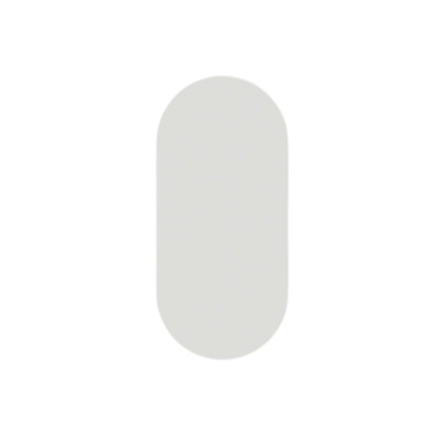 Shadow Mini White Plate LED Wall Light