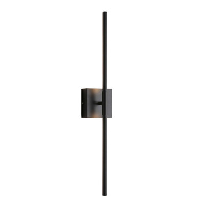 Trace Black LED Modern Wall Light