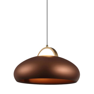 Reiko Coffee 3CCT LED Dome Pendant Light