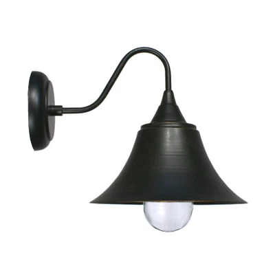Causeway Antique Bronze Industrial Outdoor Wall Light
