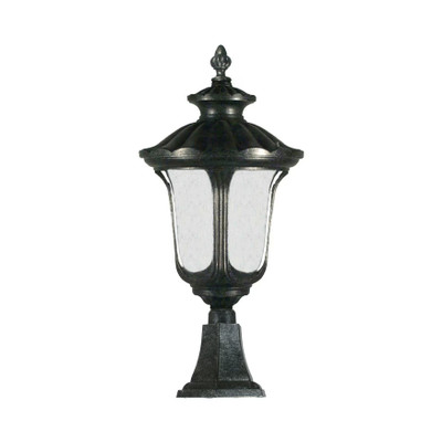 Waterford Exterior Antique Black Pillar Light