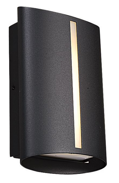 Slick Modern Exterior LED Wall Light