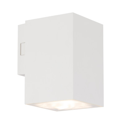 Yilan White Angular 3CCT LED Solo Wall Light