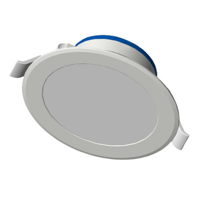 Tepic Nickel Dimmable LED Downlight with Plug