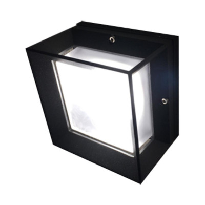 Garner Black Box LED Outdoor Wall Light