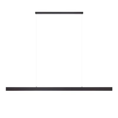 Climene 3 Black Aluminium Dimmable 3CCT Linear LED Pendant