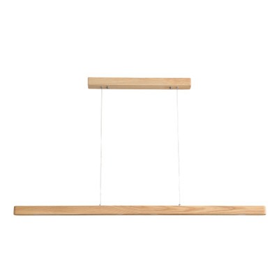 Almont Ash Wood CTS LED Linear Pendant Light