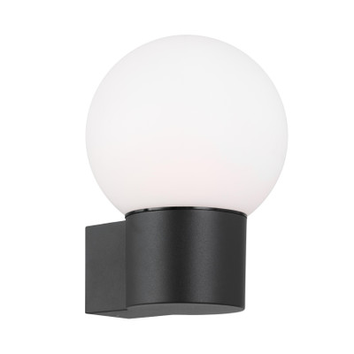 Zagora Black IP54 Outdoor Wall Light