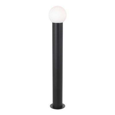 Zagora Black IP65 Garden Bollard Light