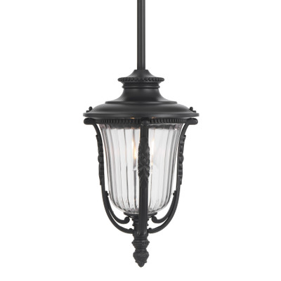 Rabanales Black Traditional Coach Pendant Light