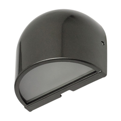 Merone IP54 Charcoal Bell Wall Light