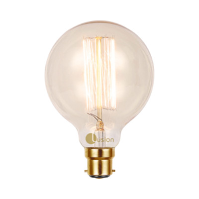 25W Vintage Golden Glass Dimmable Warm White B22 G95 Bulb